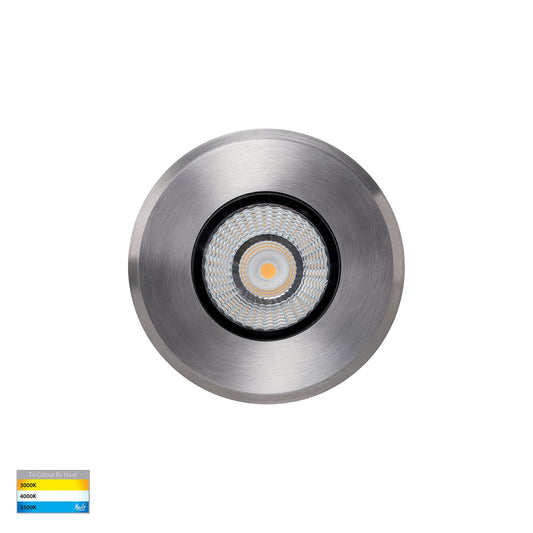 In-ground Uplighter Round, 100mm 316 Stainless Steel Face 