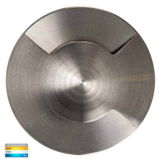 Viale 316 Stainless Steel Tri Colour LED Double Driveway Light