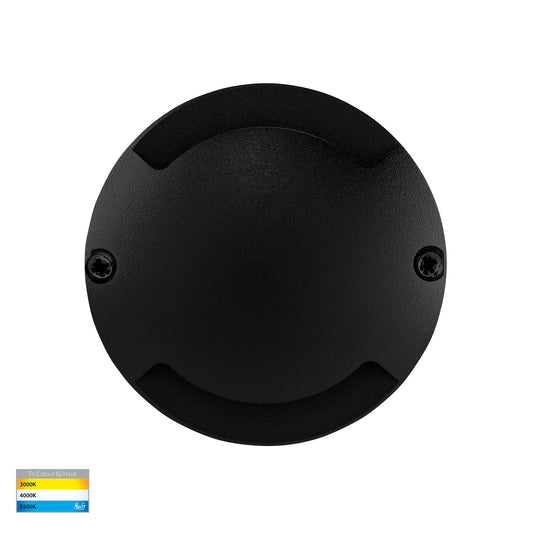 Black Aluminium Two Way Deck light