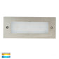 Recessed Brick Light With Plain 316 Stainless Steel Face  HV3007t-Ss316-12v