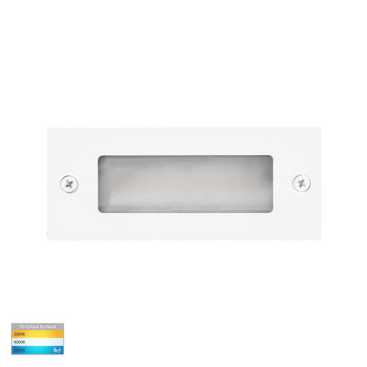 Recessed Brick Light with Plain White Face
