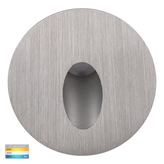 Recessed Round Step Light 316 Stainless Steel 