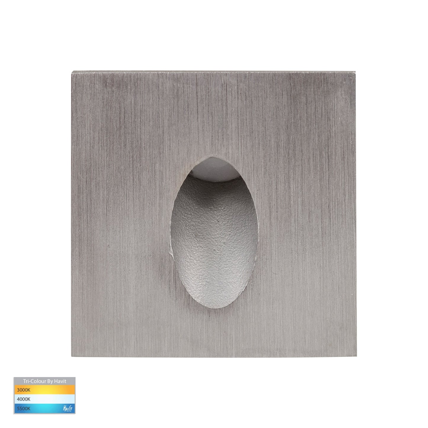 Mni Recessed Square Step Light 316 Stainless Steel