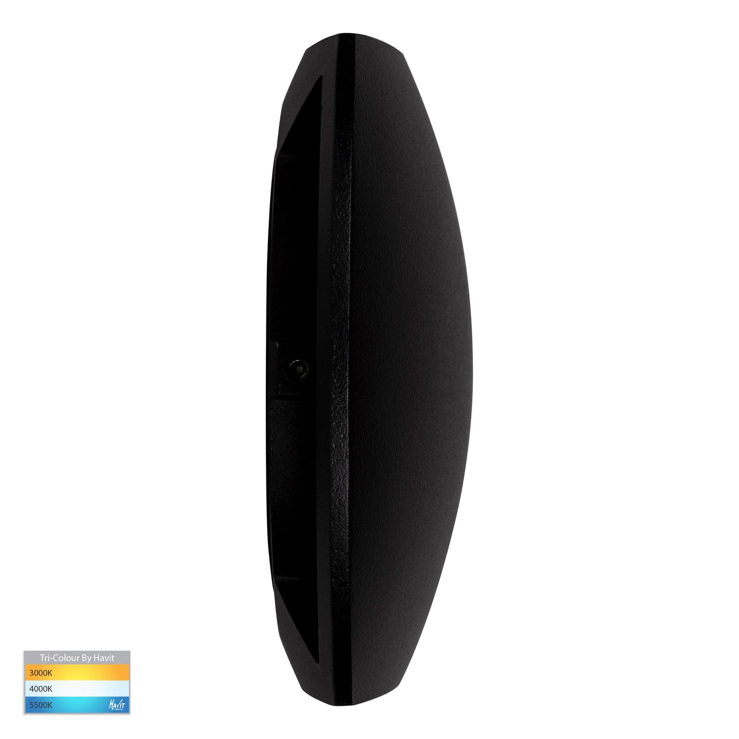 Surface Mounted Up & Down Wall Light Black
