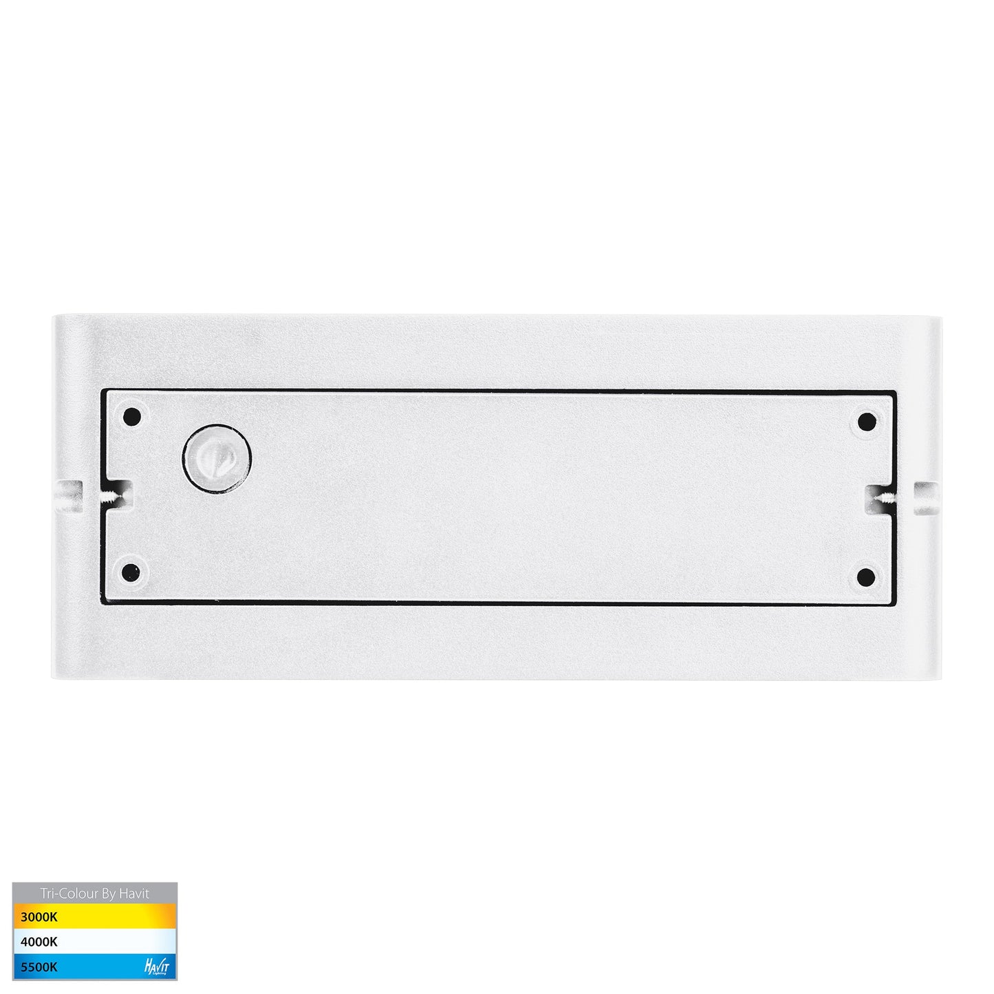 White Surface Mounted Up/Down Wall Light
