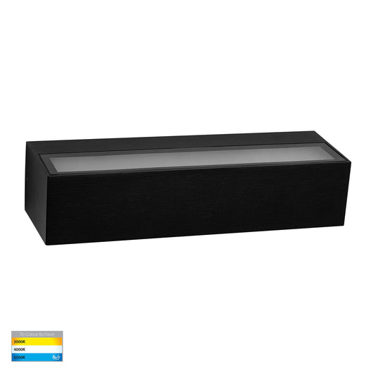 Black Surface Mounted Up/down Wall Light