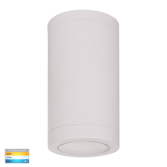 White Surface Mounted Round Polycarb Downlight HV5831t-Wht