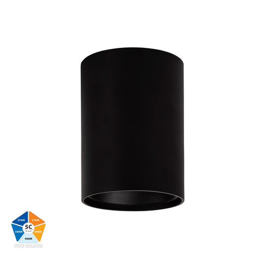 Black Surface Mounted Round Downlight