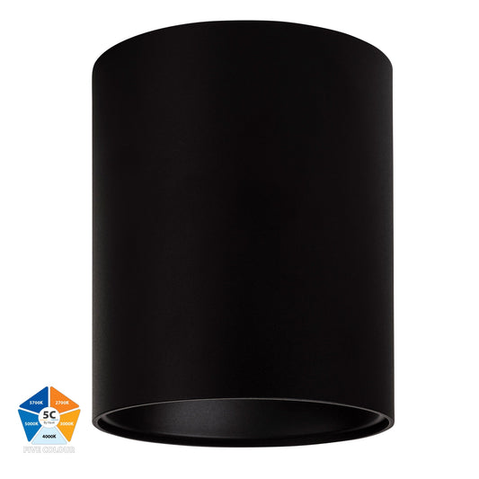 Black Surface Mounted Round Downlight