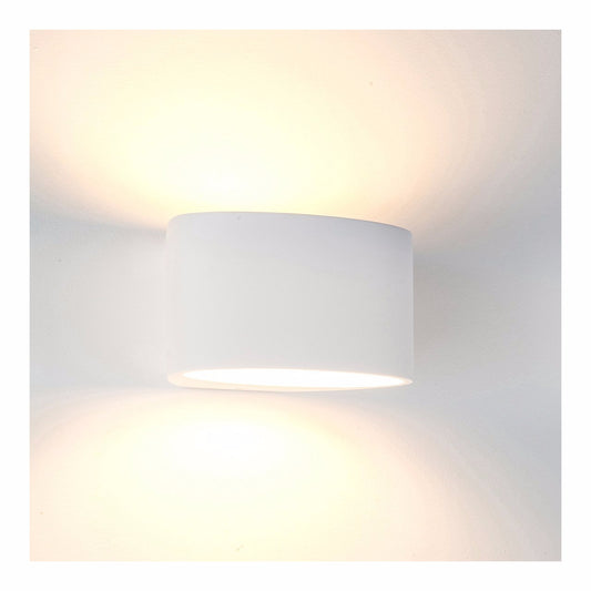 Hv8026 - Arc Large Plaster LED Wall Light