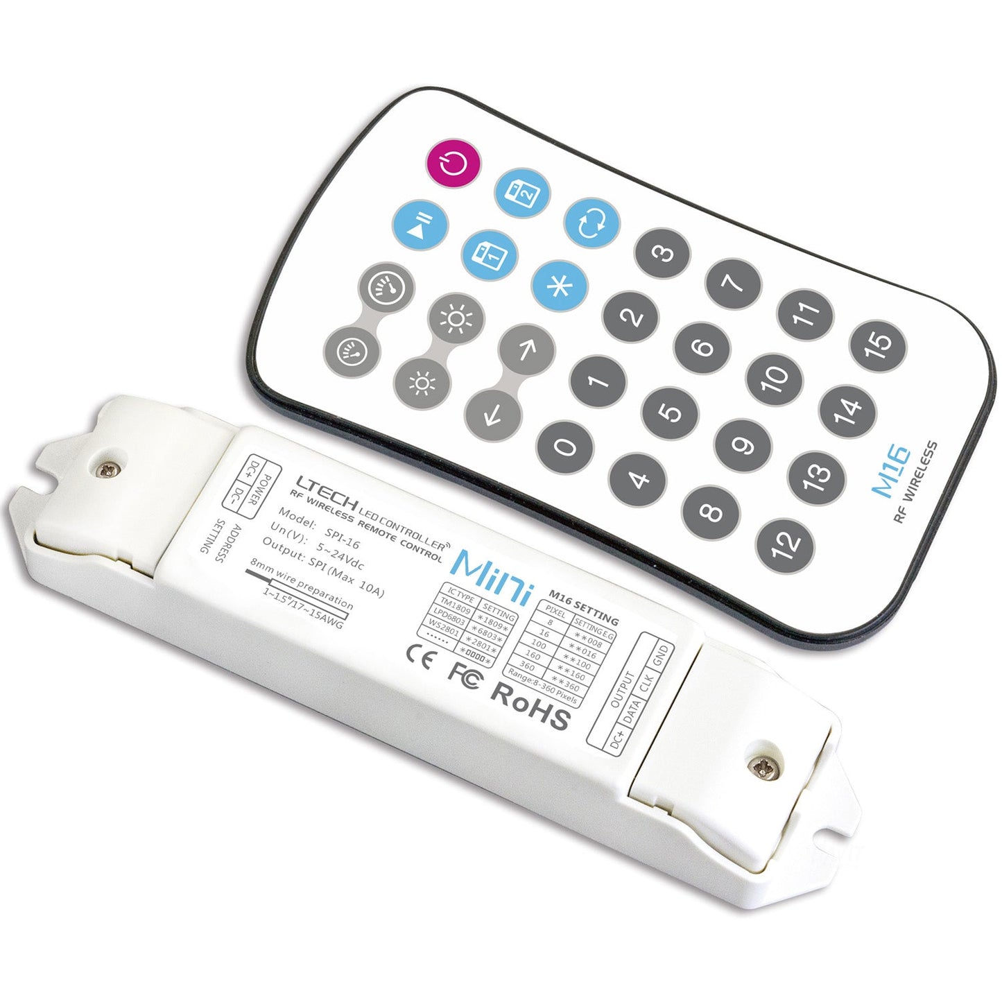 Chasing Rgb Multi-Function Remote + Receiver