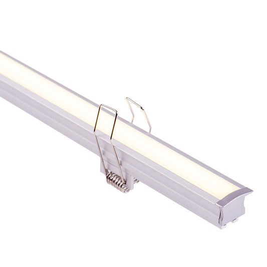 Hv9695-2520 - Deep Recessed Square Winged Aluminium Profile