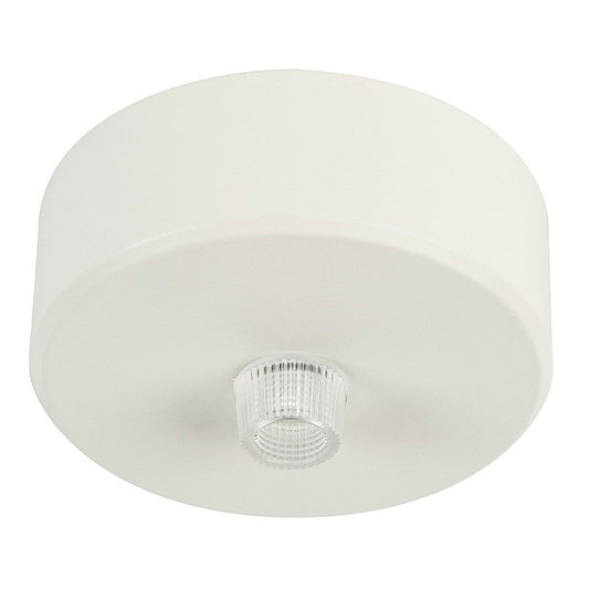 70mm Surface Mounted Round Canopy White