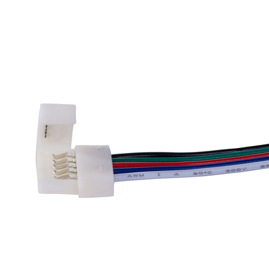Ezi Tail Connectors 10 Pack To Suit Rgbw IP20 LED Strip 