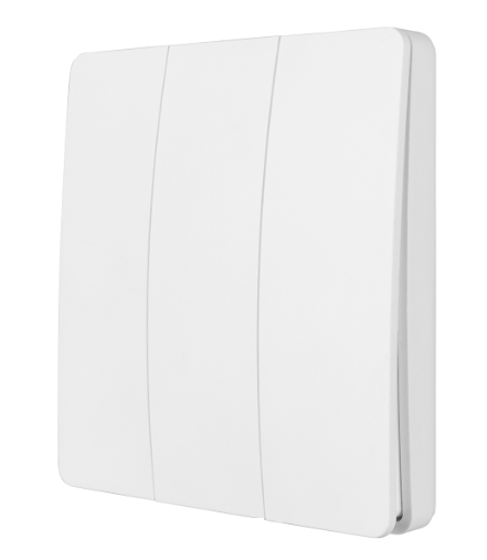 Kinetic 3 Gang Smart Rf Dimming Wall Switch