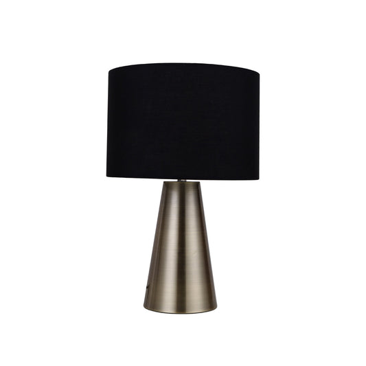 Tayla Touch Table Lamp - Black