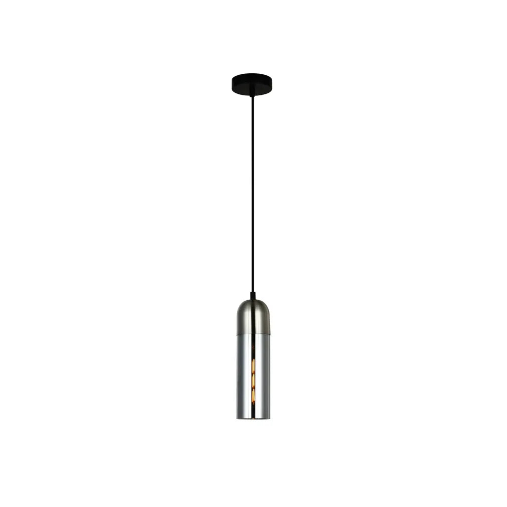 PASTILLE: Interior Round Top Cylinder Glass Pendant Lights