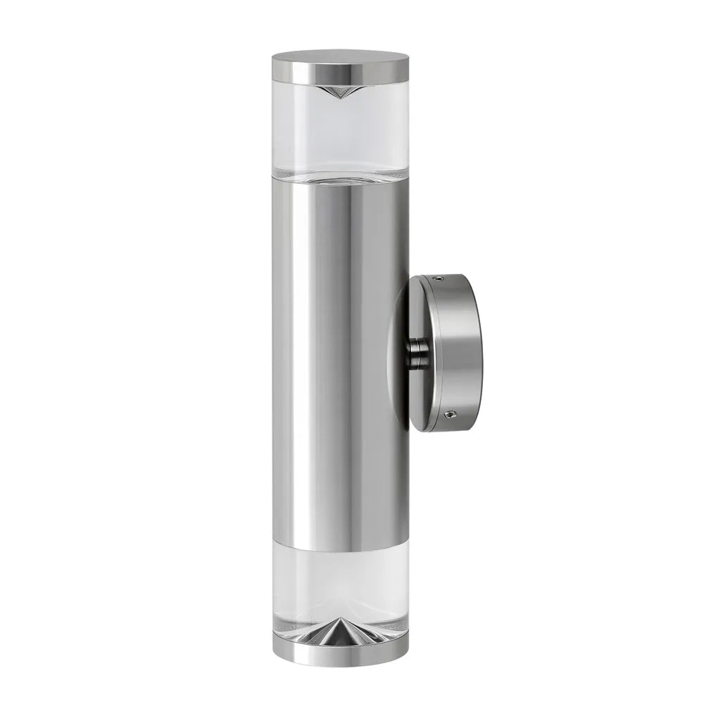 PHARE: GU10 Exterior Wall Pillar Light (Aluminium Titanium)
