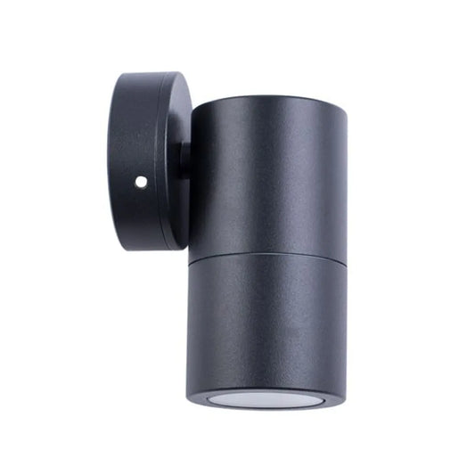 MR16 Exterior Wall Pillar Spot Lights (Black Aluminium) IP65