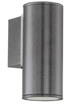 Riga Anthracite Large Down Exterior Wall Light