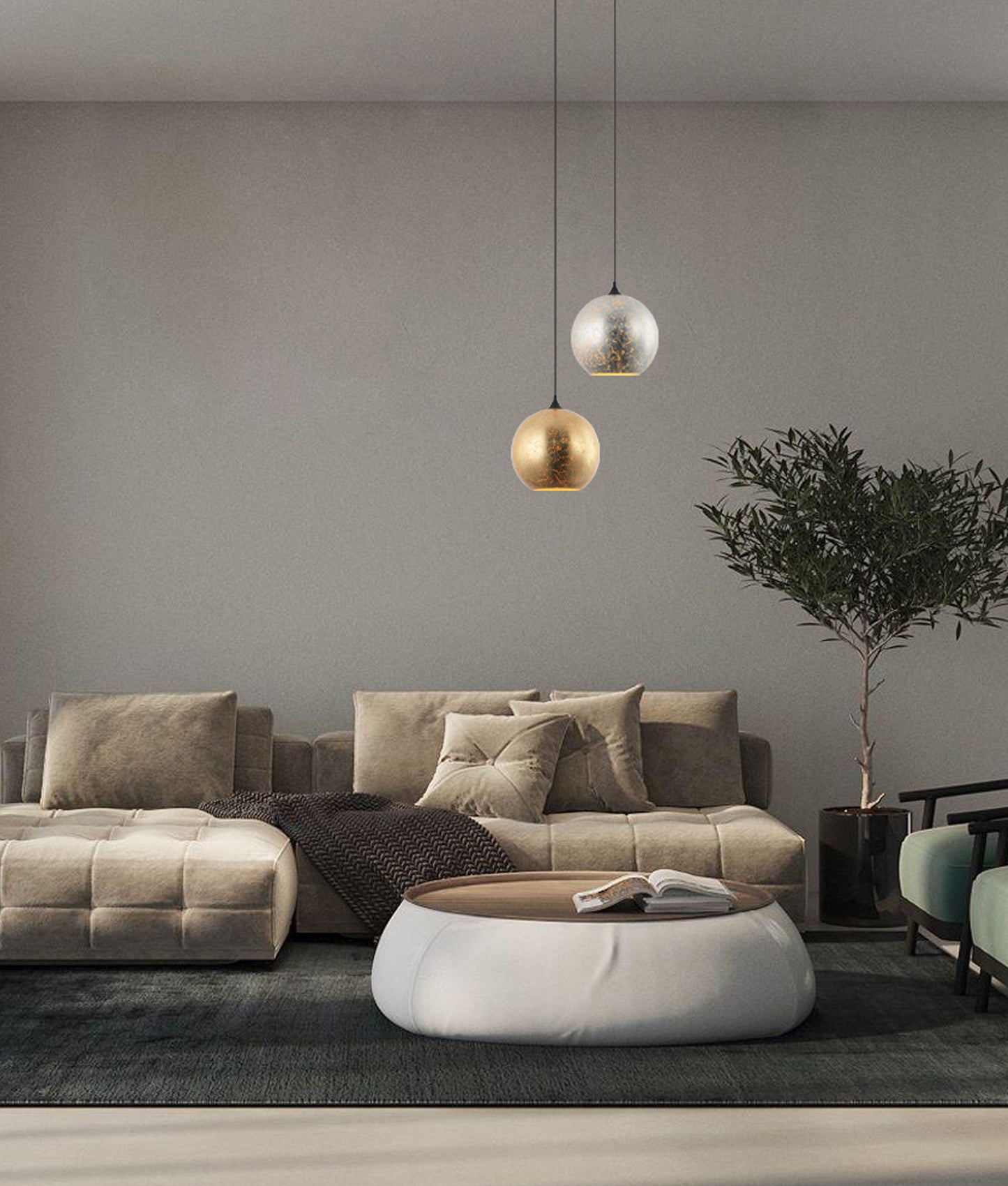 Rochie Interior Glass Pendant Lights