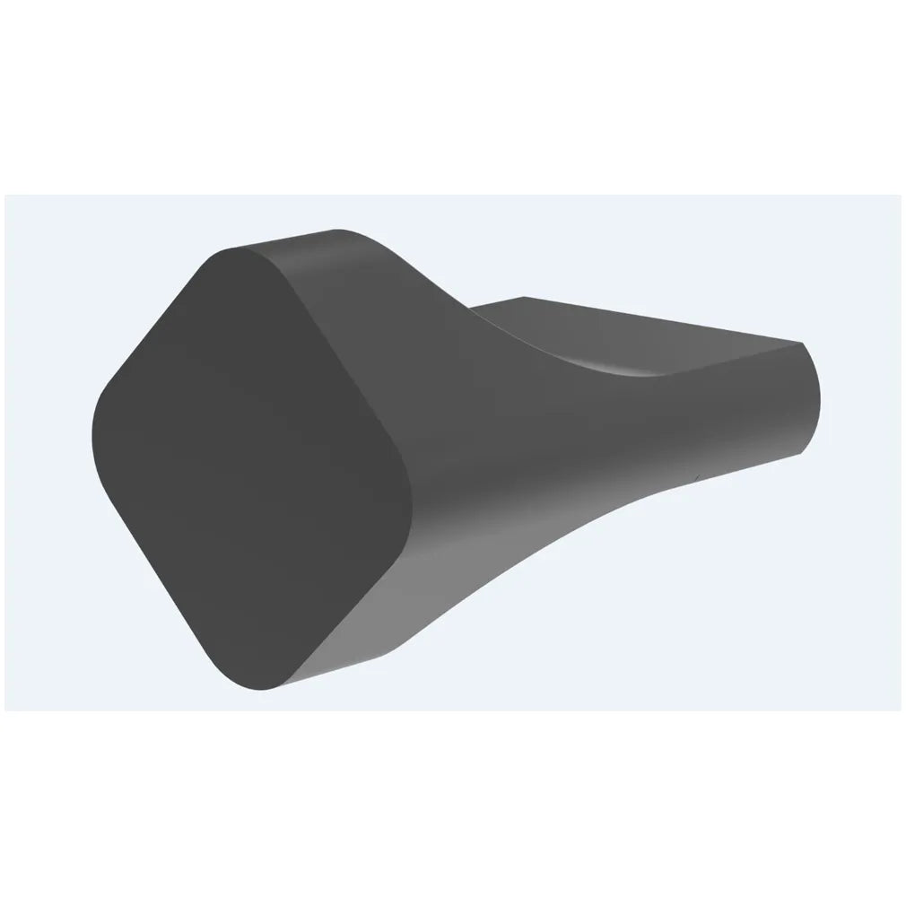 SHU: Exterior LED Dark Grey 2-Way Surface Mounted Wall Light IP65