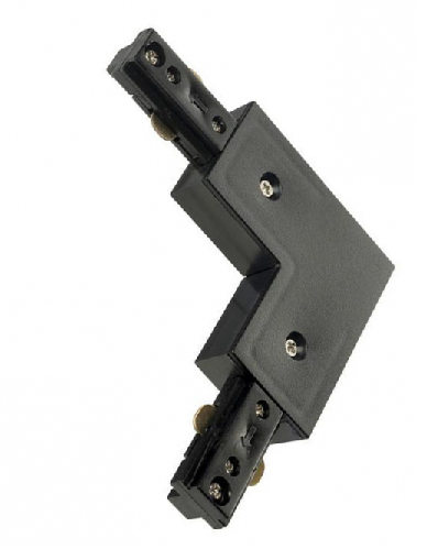 Single Circuit Corner Track Joiner Black