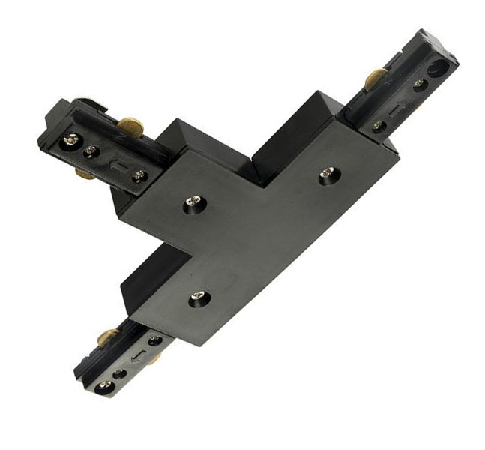 Single Circuit Track T Joiner Black