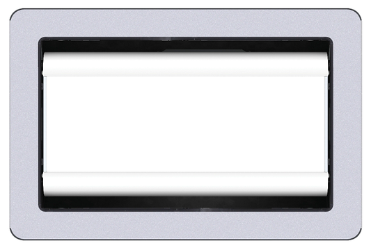 Tastic Luminate Vent and LED Light Silver