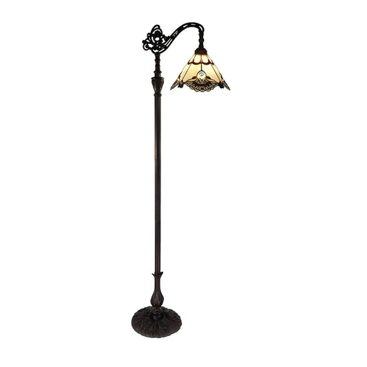 Benita Beige Edwardian Floor Lamp