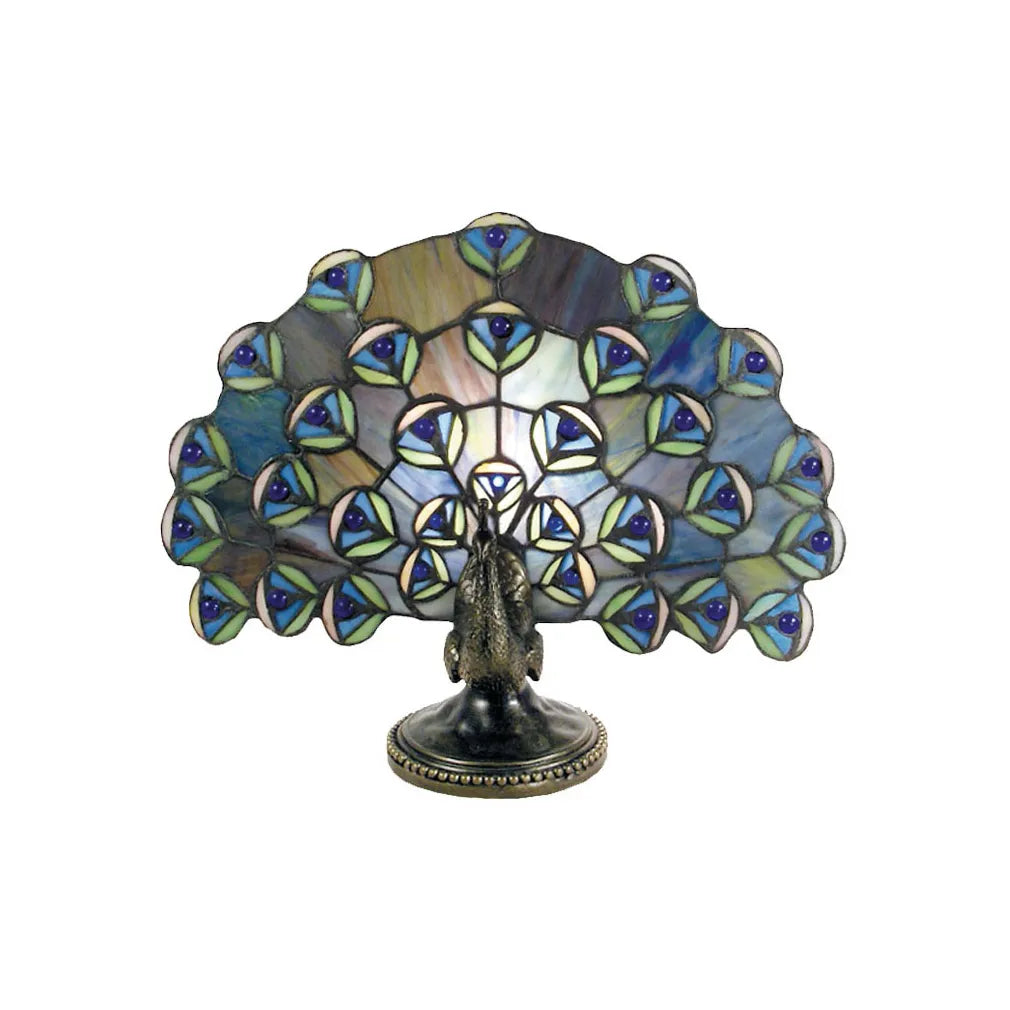 Peacock Tiffany Lamp