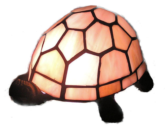 Turtle Table Lamp Leadlight