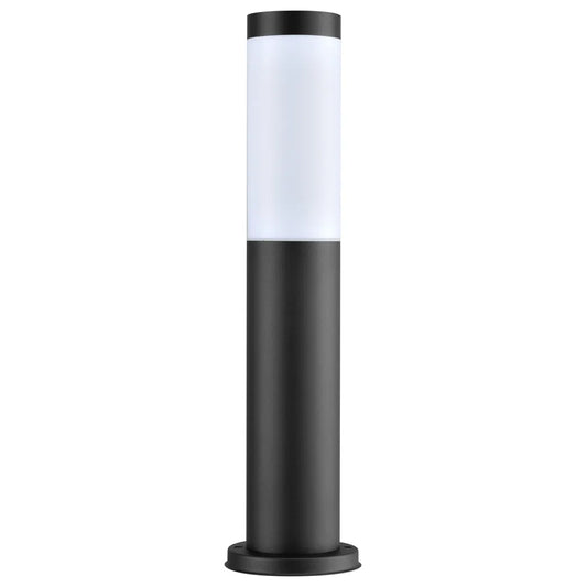 TORRE: E27 Surface Mounted Black Bollard Lights IP44