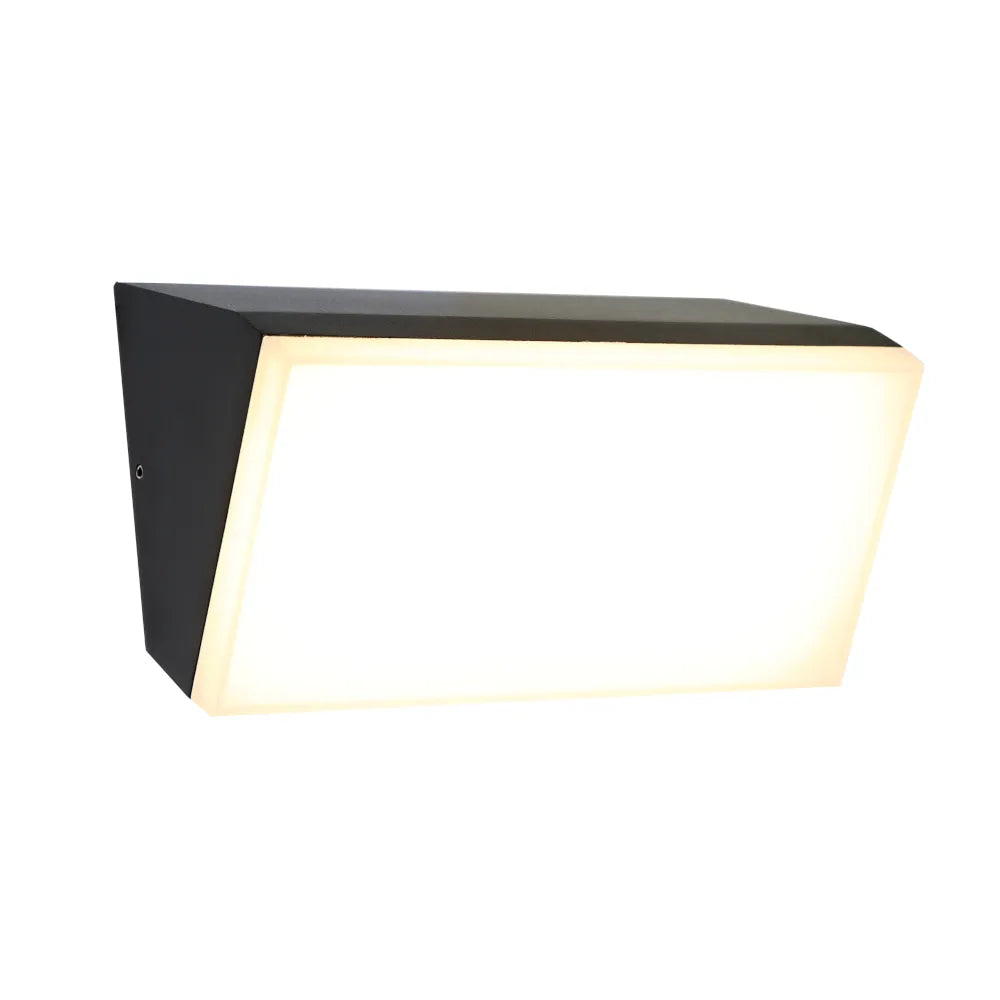 Tulsa Exterior Wall Light Black