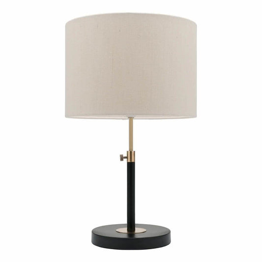 Iris Table Lamp Blk/Brs Iris