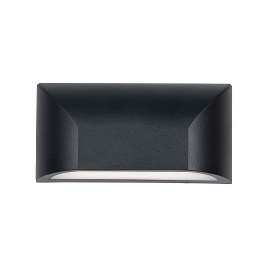 Bloc 5w LED Tri Colour Fixed Down Outdoor Wall Light