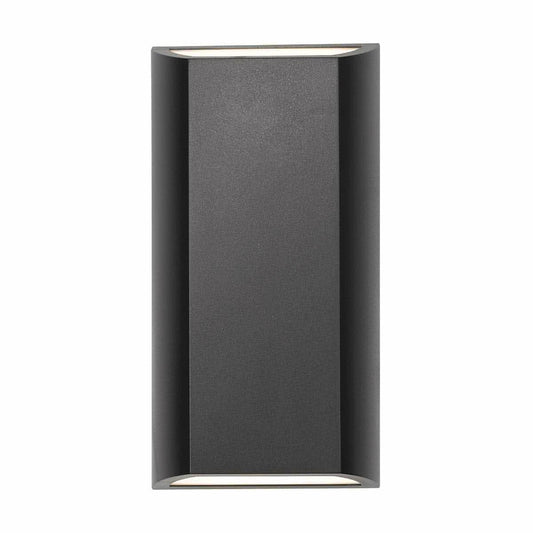 Bloc 8w LED Tri Colour Up & Down Outdoor Wall Light