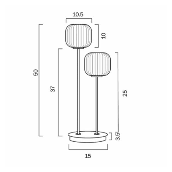 Bobo 2 Table Lamp -2 Colours