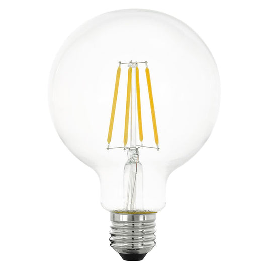G125 E27 8w LED Dimmable Decorative Filament Globe