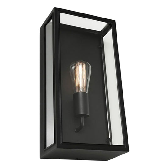 Chester Metal and Glass Outdoor Wall Light
