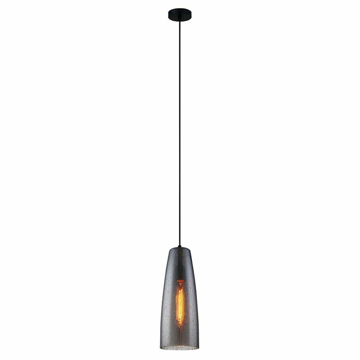 Chuva Smoked Glass Pendant Light