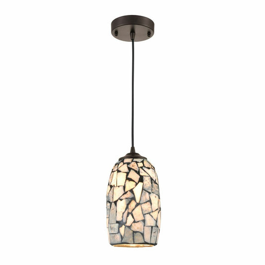 Glaze Stone Mosaic Glass Pendant Light