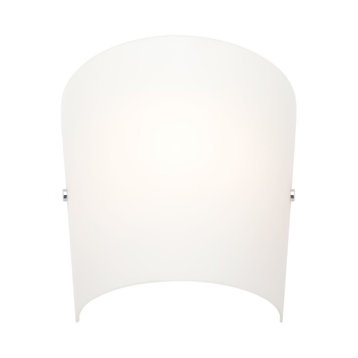 Holly Large Opal Glass Wall Sconce