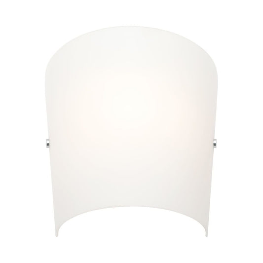Holly Large Opal Glass Wall Sconce