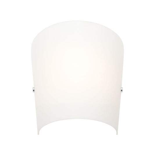 Holly Small Opal Glass Wall Sconce