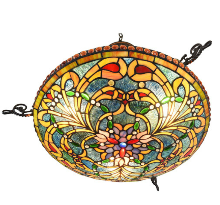 Kensington Pendant 20 – Peacock Feather