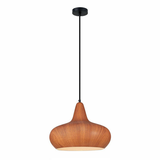 Ligna Wine Glass Timber Style Pendant