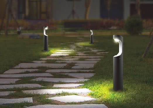 Seth Medium Outdoor Aluminium 9w 3000k LED Ip54 Outdoor Bollard Light
