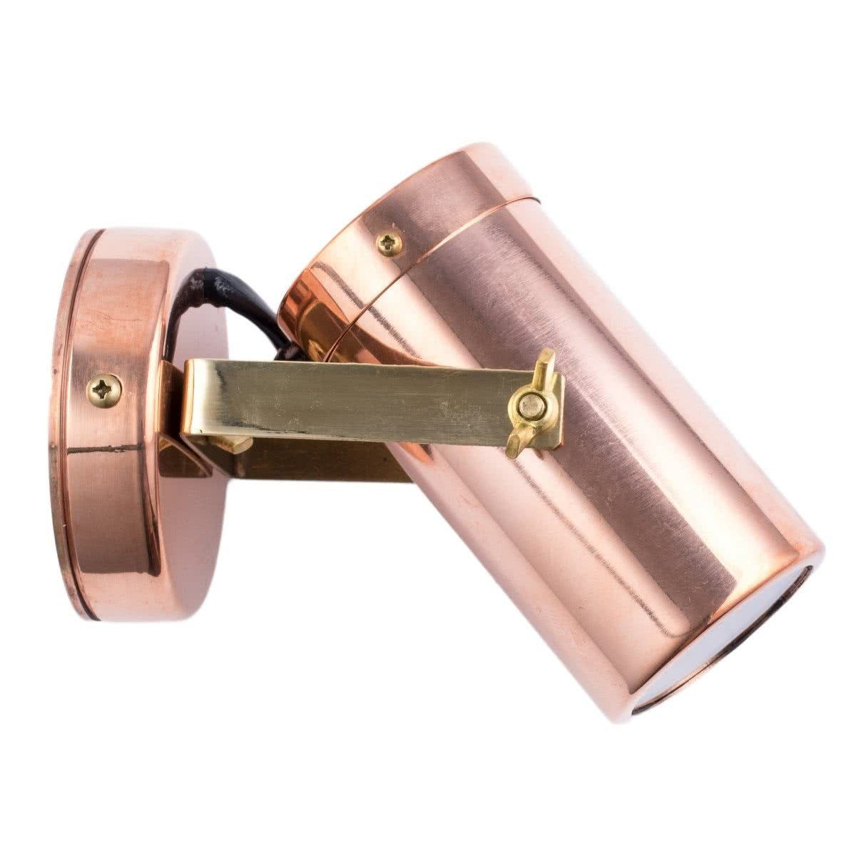 12v Mr16 Copper Adjustable Outdoor Wall Light