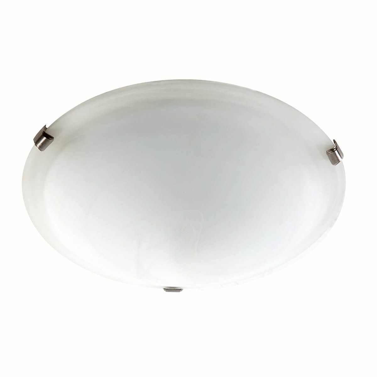 Spirelet Brushed Chrome Flush Ceiling Light
